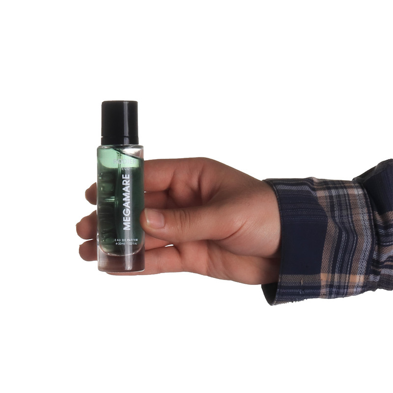 عطر جیبی رودیر مدل مگاماره حجم 30 میلی‌لیتر